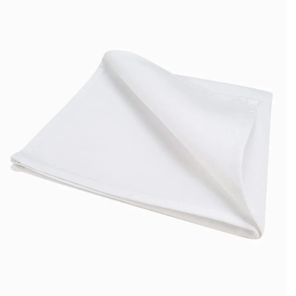 Servet linnen 50x50cm wit