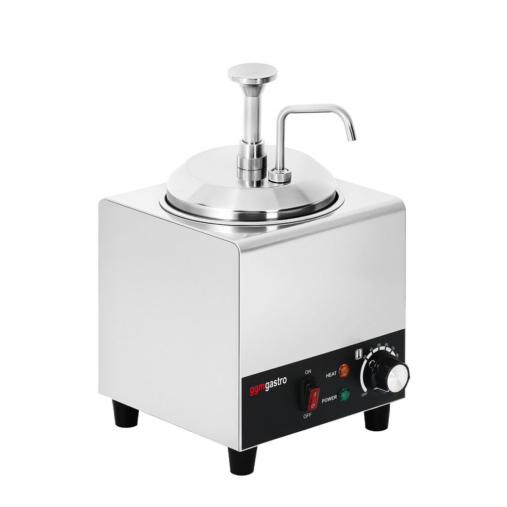 Sausverwarmer met dispenser