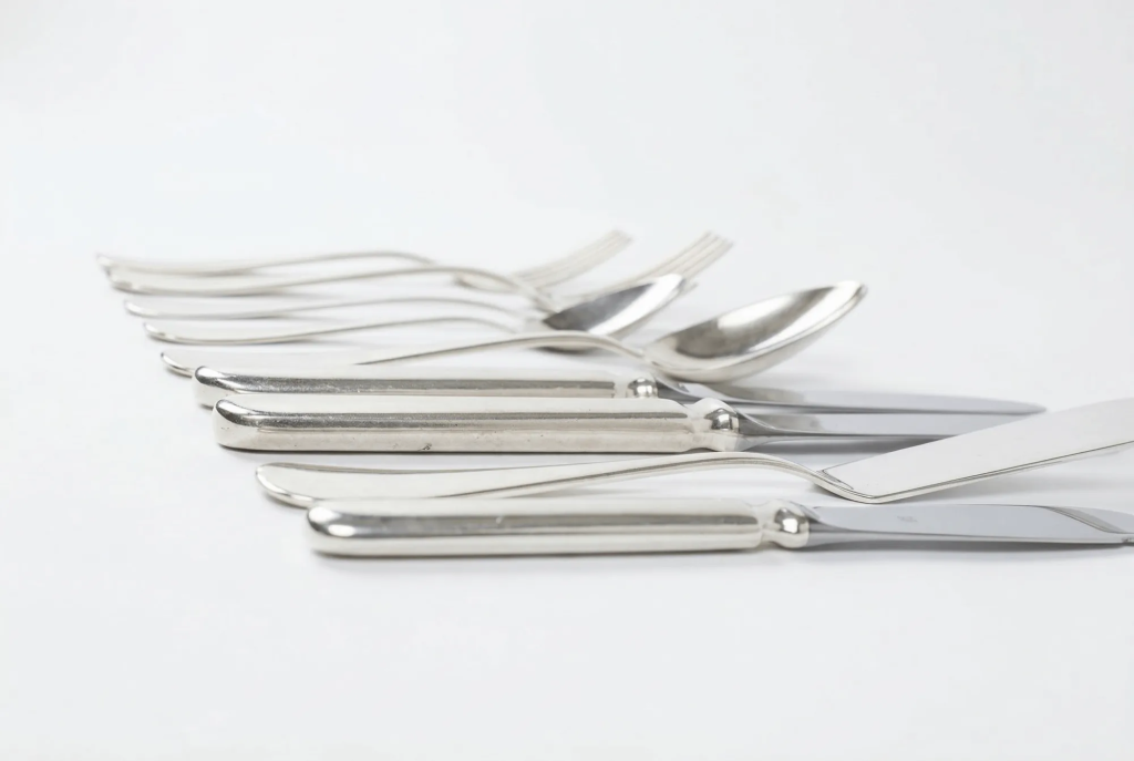 Lepel groot Vintage Silver