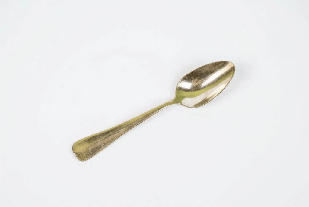 Lepel groot Vintage Silver