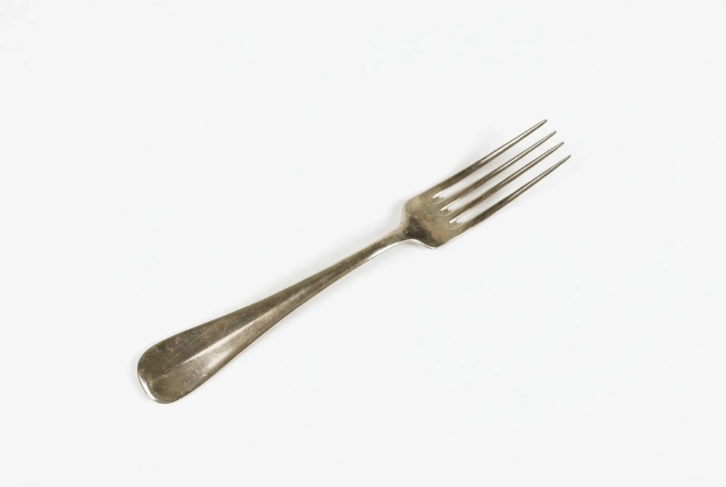 Vork klein Vintage Silver