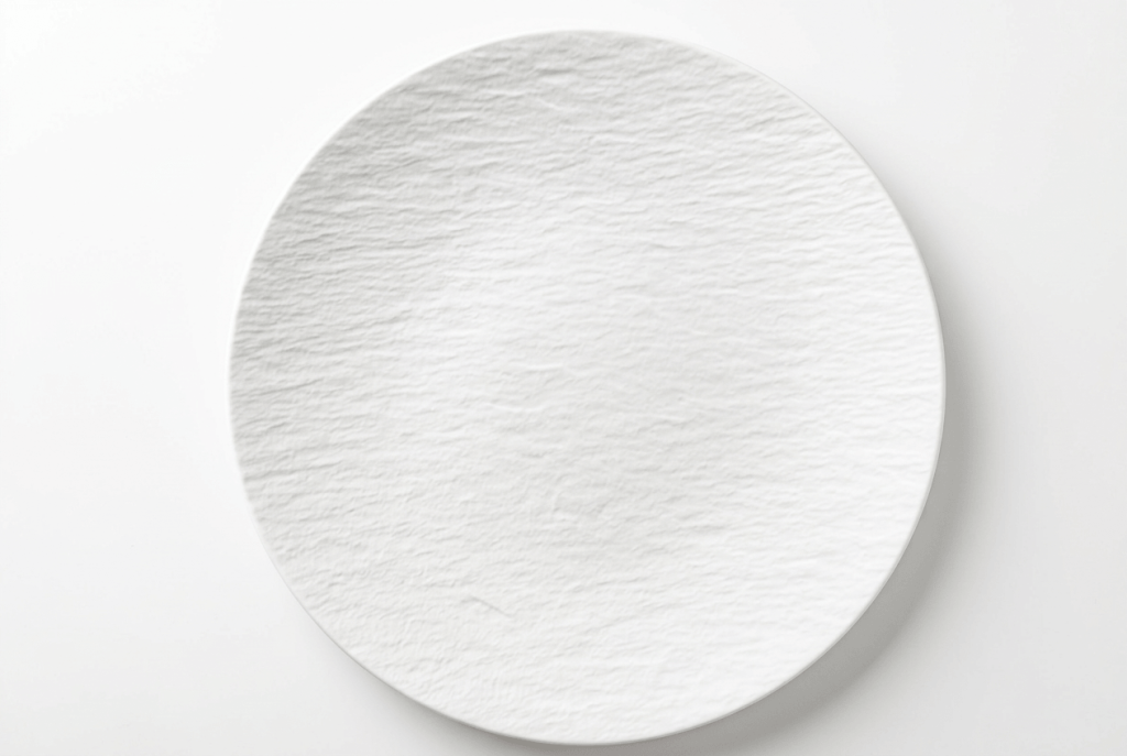 Bord Texture Wit groot 25cm