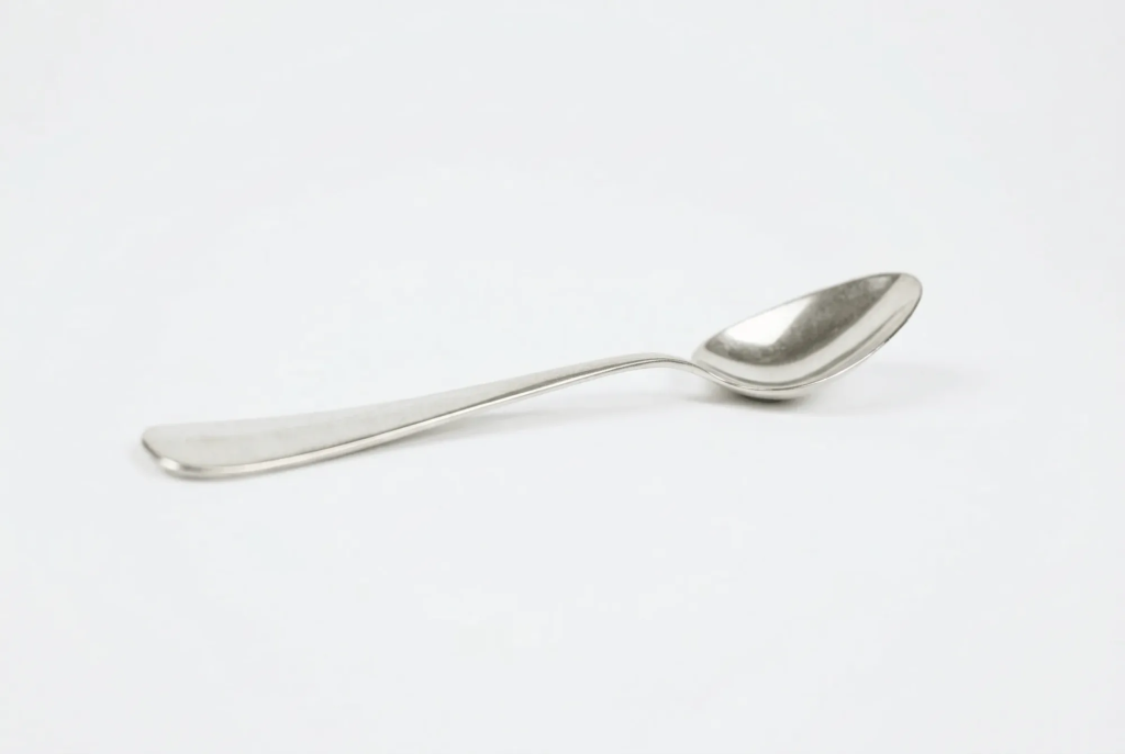 Lepel groot Vintage Silver