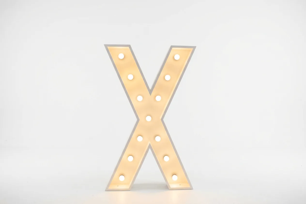 Lichtletter X