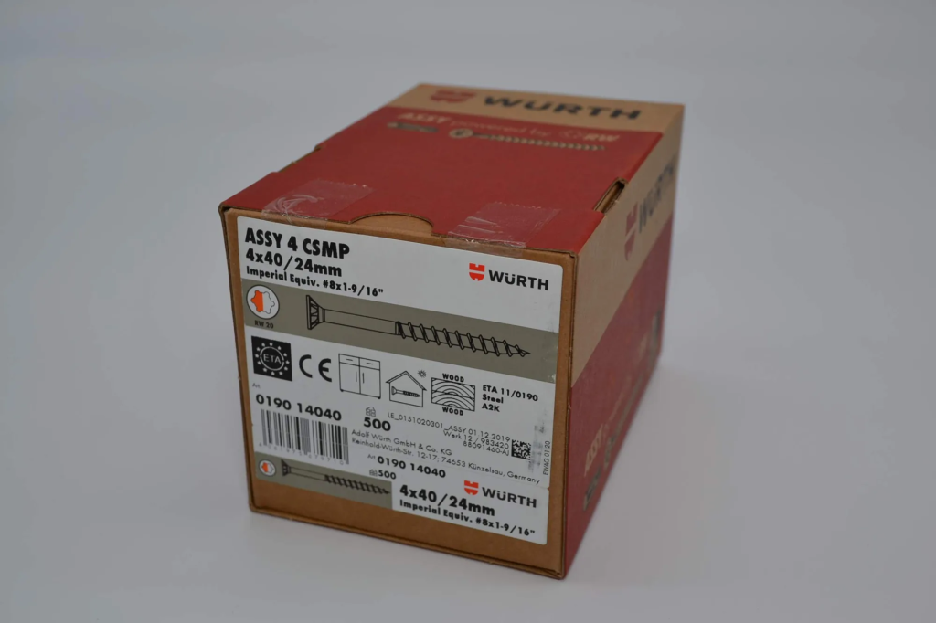 ASSY 4x40 CS voldraad schroef (ds200st.)