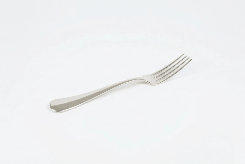 Vork groot Vintage Silver