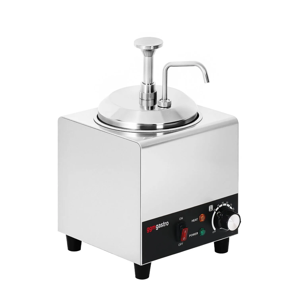 Sausverwarmer met dispenser