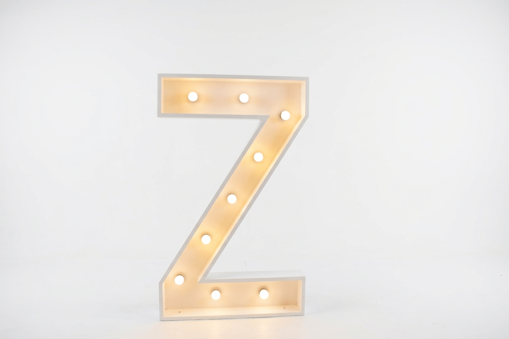 Lichtletter Z