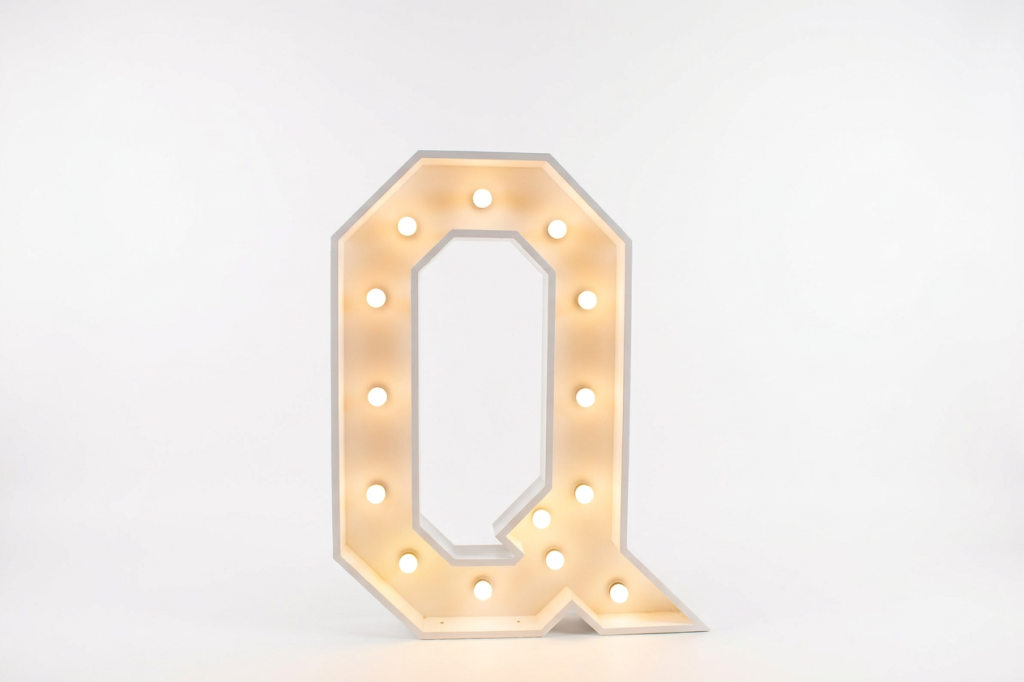 Lichtletter Q