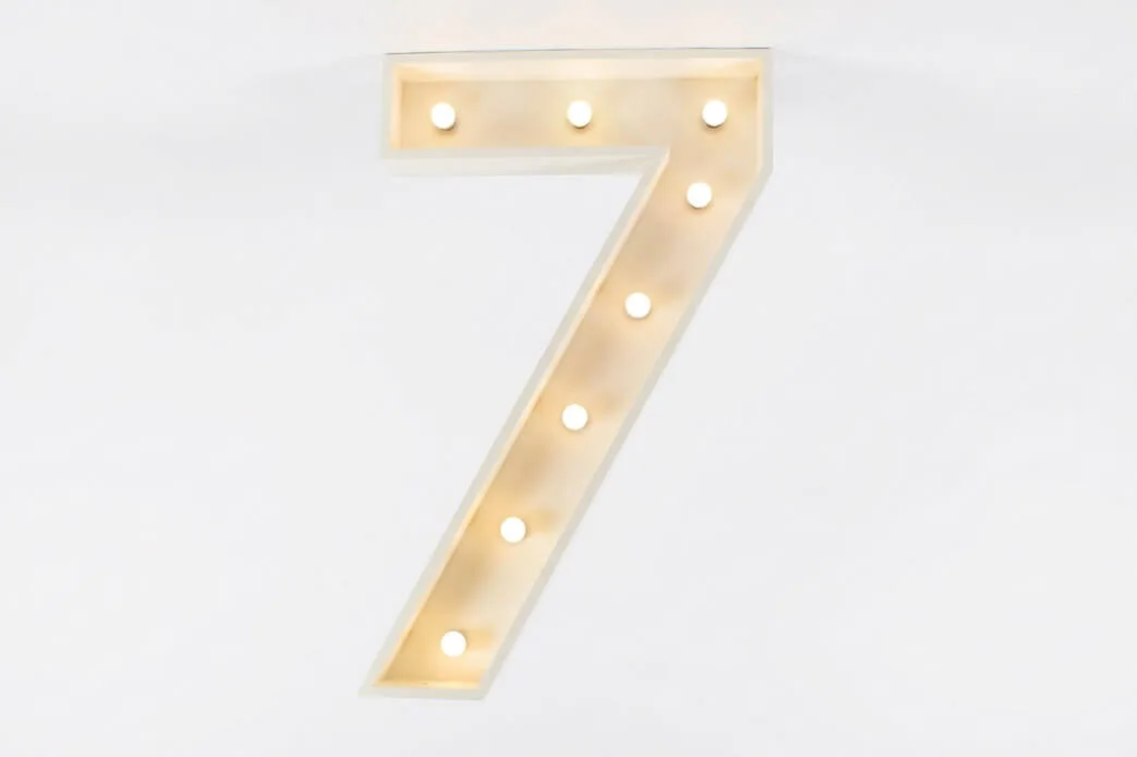 Lichtletter 7