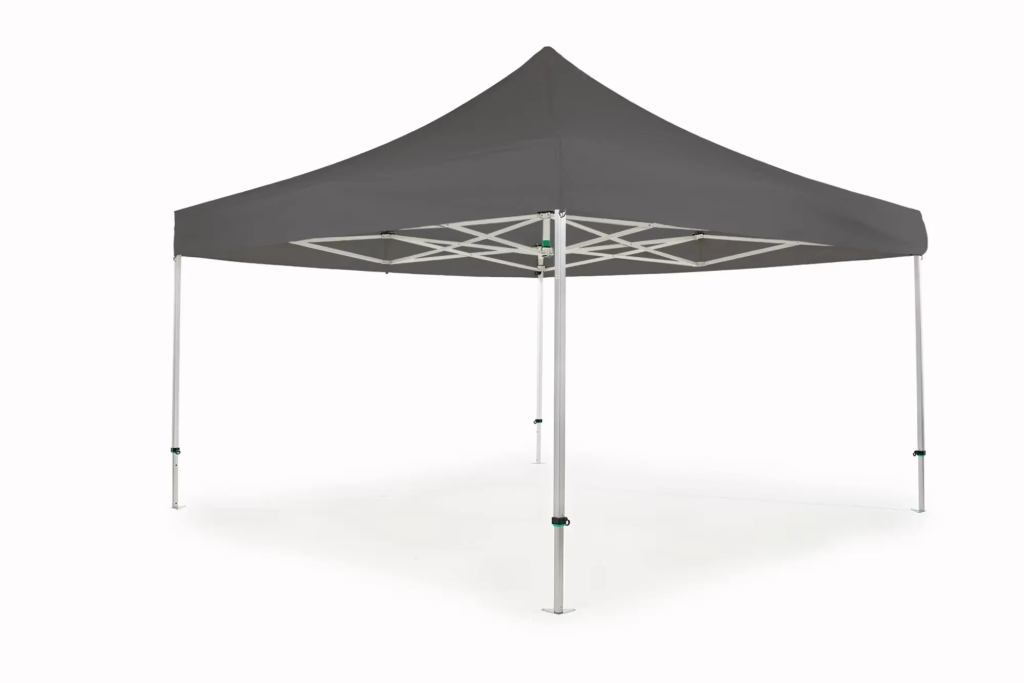 Easy up tent 4x4 Antraciet incl. zijwanden