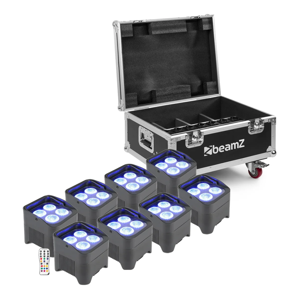 Beamz Accuspots (Case van 8)