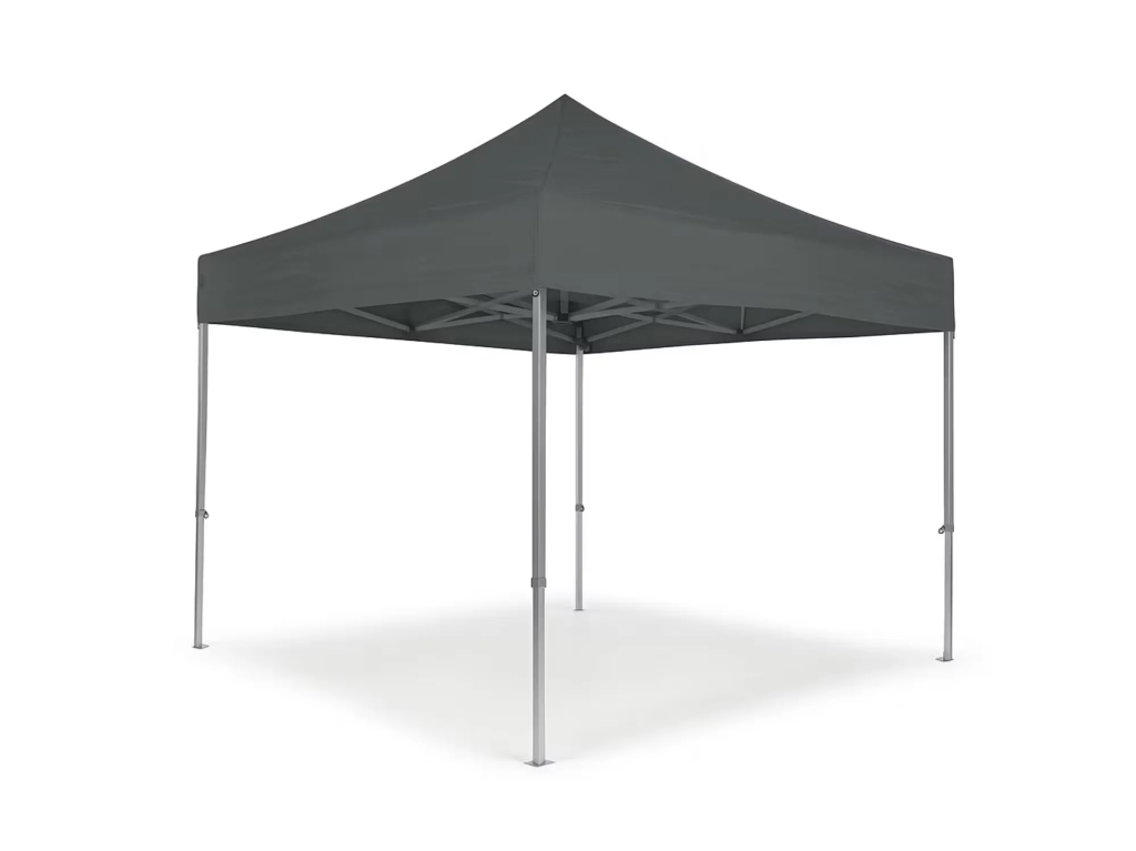 Easy up tent 3x3 Antraciet incl. zijwanden