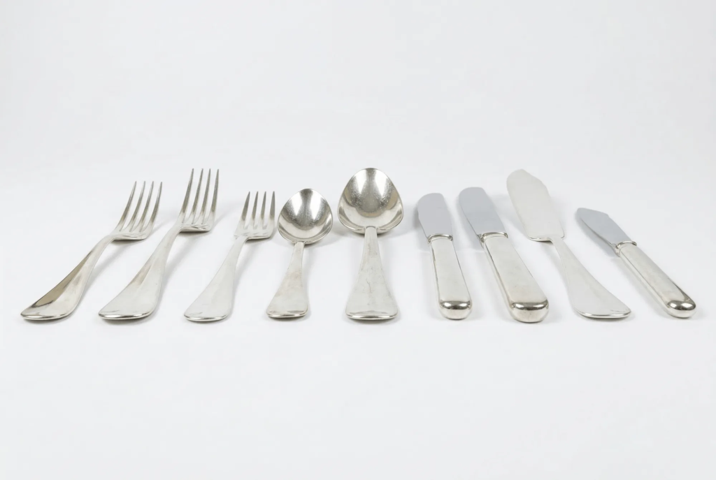 Dessertvork Vintage Silver