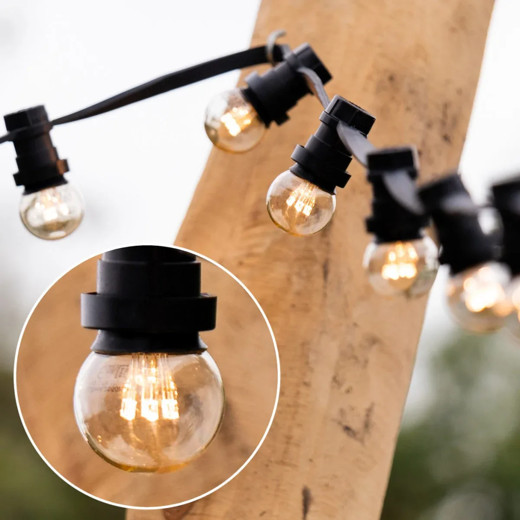 Lampbolletje E27 - transparant