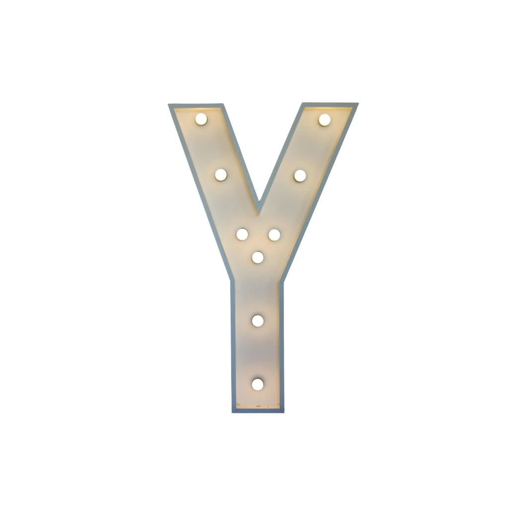 Lichtletter Y