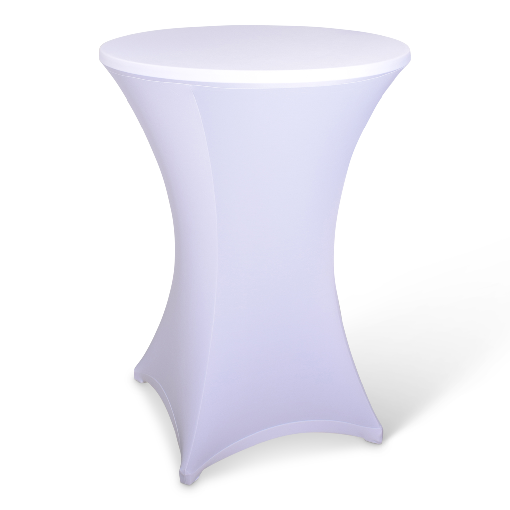 Statafelrok met tophoes wit