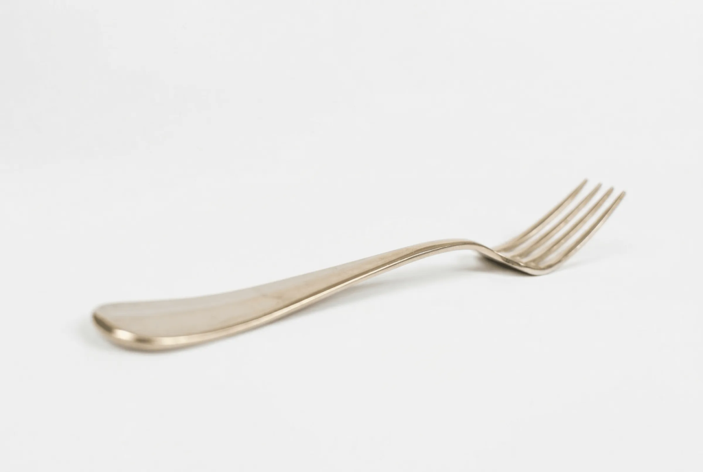 Vork groot Vintage Silver